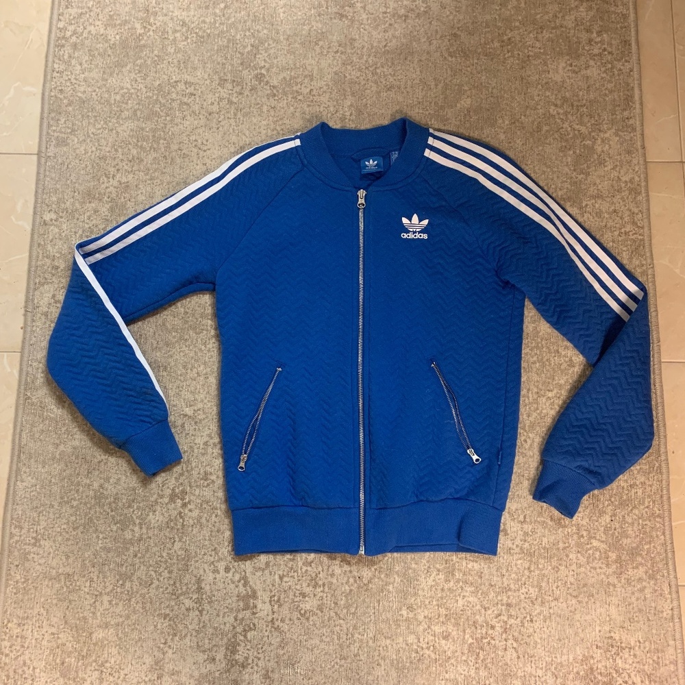 Blue Adidas Jacket